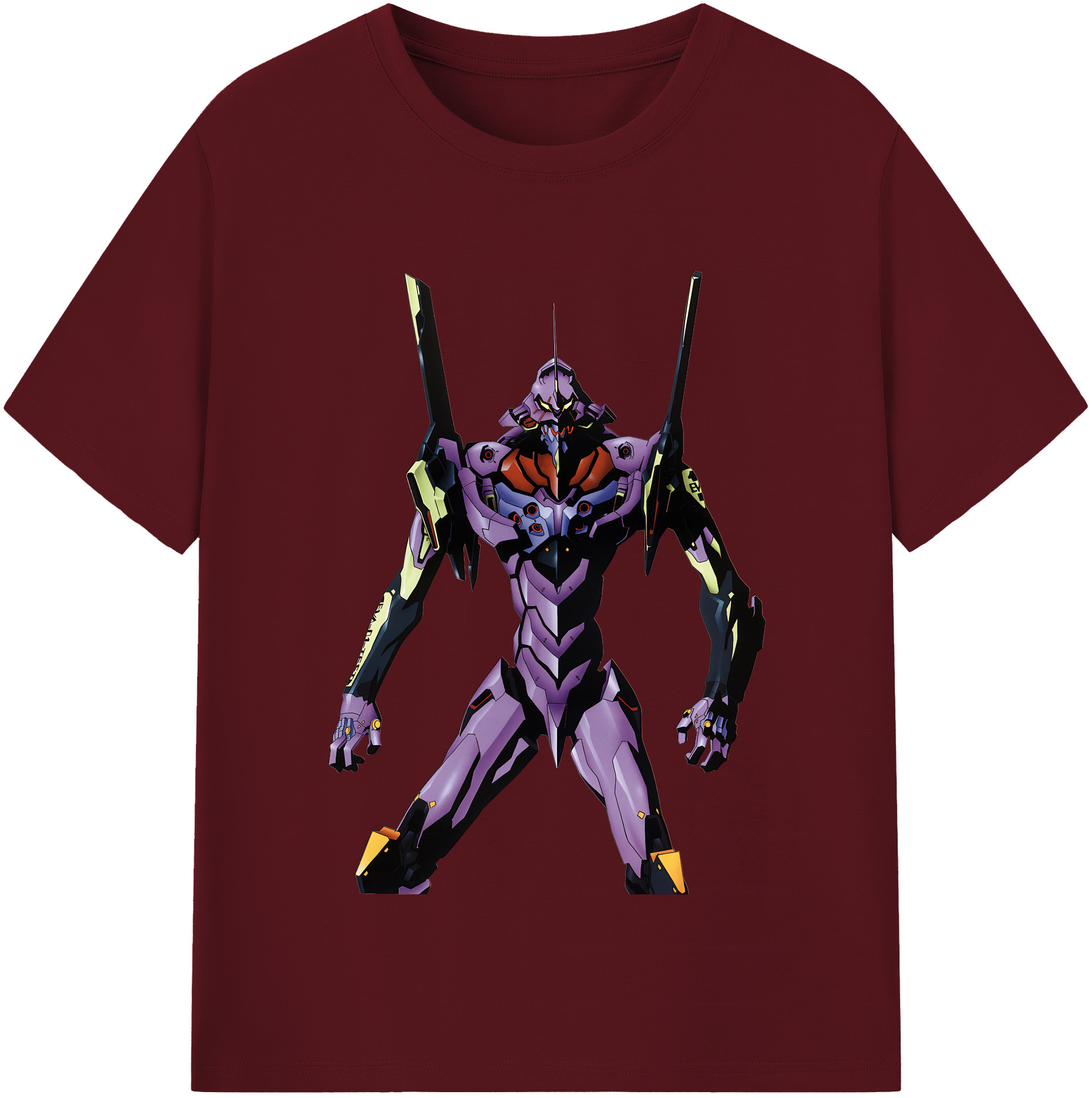 （画像用） EVA 新世紀エヴァンゲリオン 綿100％半袖Tシャツ（フロントプリント）
